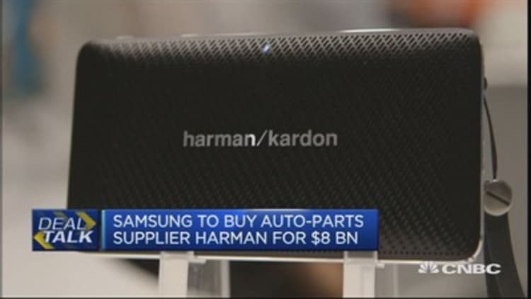 Harman deal is biggest overseas deal for Samsung