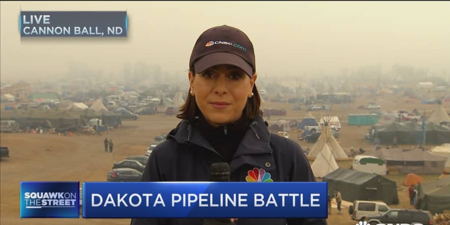 Dakota pipeline battle 