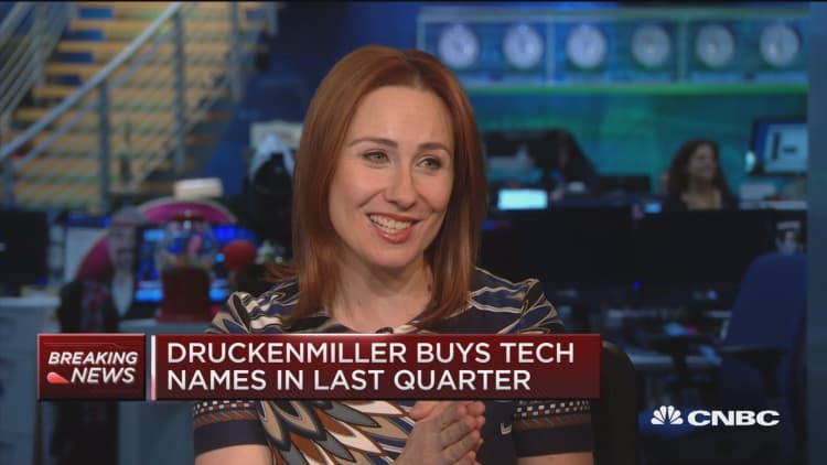 Druckenmiller buys tech names in last quarter