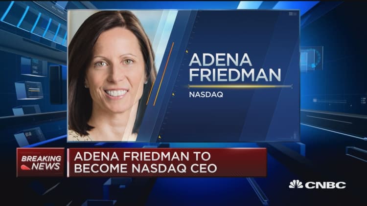 Adena Friedman to become Nasdaq CEO