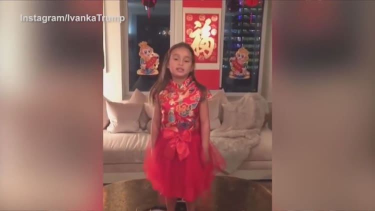Donald Trump's granddaughter winning hearts in China