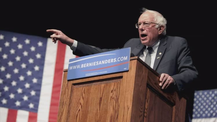Sanders wants Americans to rally against Trump's presidency