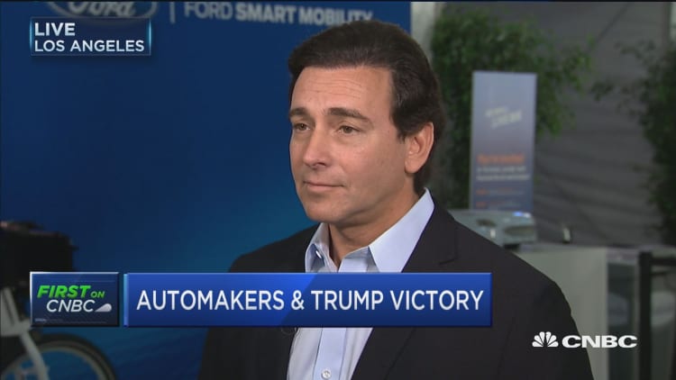 Ford CEO on Trump: We all share the same objective