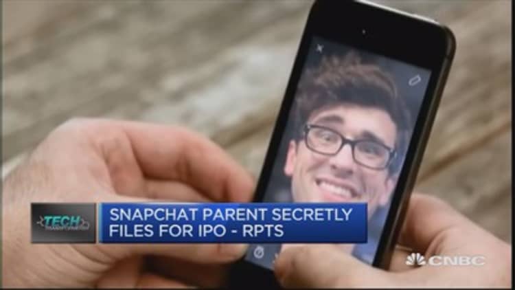 Snapchat parent confidentially files for IPO: Report