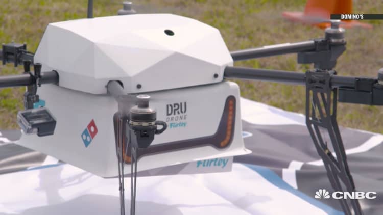Pizza delivery by drone a reality 