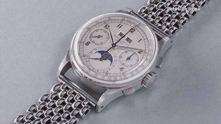 Patek Philippe watch fetches $11M at auction