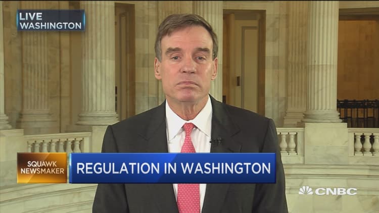 Sen. Warner: Election lost about 'rejection' of more than Dems