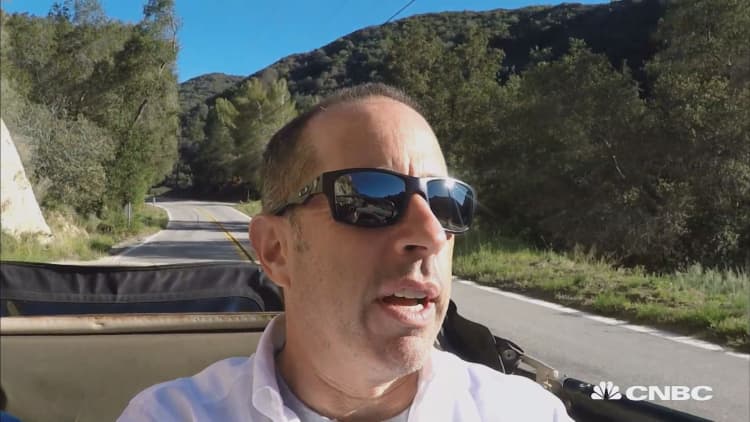 Jerry Seinfeld explains why a Porsche is "the essence of sports car perfection"