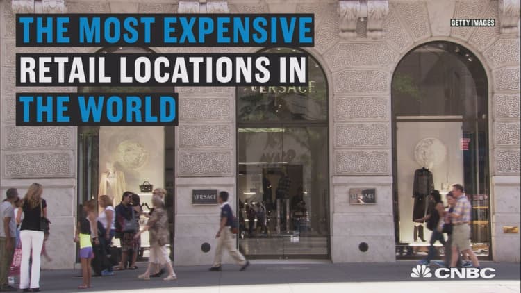 The world's priciest retail addresses