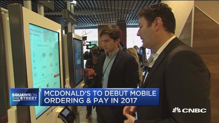 McDonalds rolling out 'restaurant of the future'