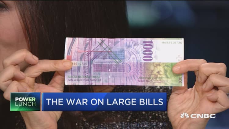 The war on large bills in India