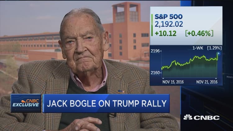 Bogle: The market is very focused on the short term