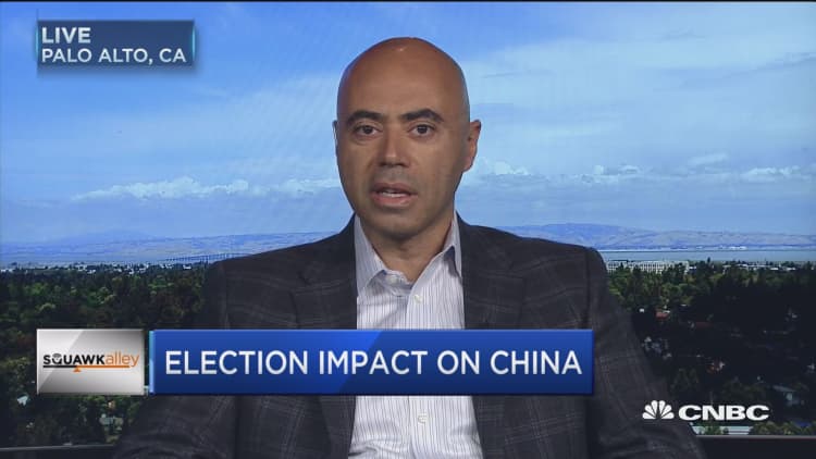 Election impact on China