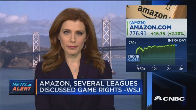 Amazon looks at streaming live sports