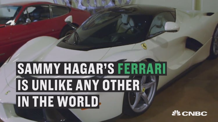 Sammy Hagar's Ferrari is unlike any other in the world