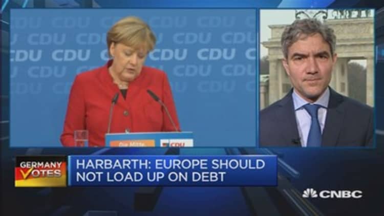 Europe should not load up on debt: Harbarth 