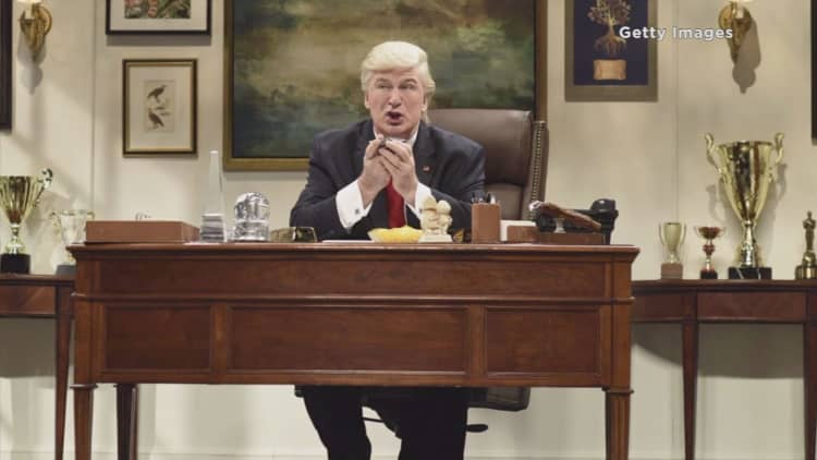 Alec Baldwin and Donald Trump trade punches on Twitter
