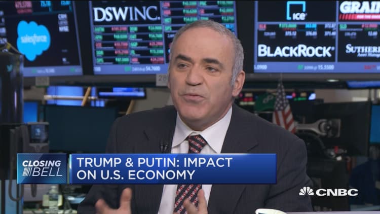 Kasparov: Putin wanted Trump to win
