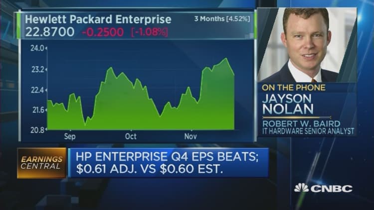 Why this analyst is neutral on HP Enterprise 
