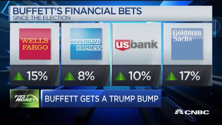 Buffett gets a Trump bump