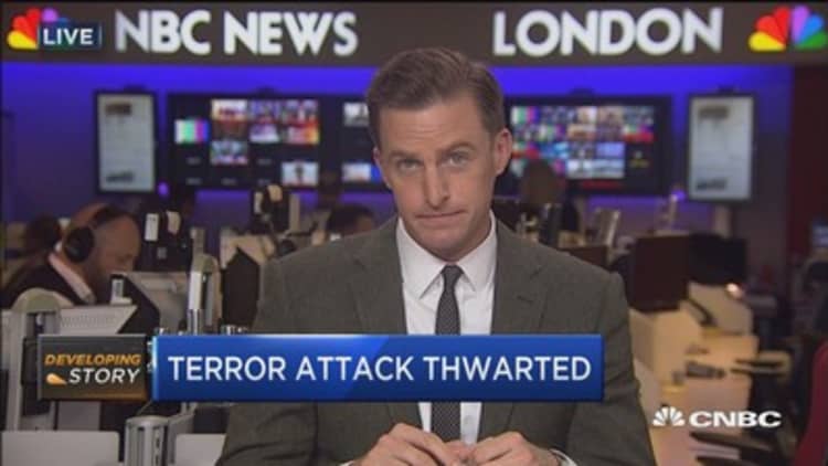 Paris terror attack thwarted