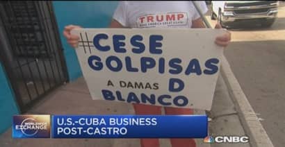Hopes for US-Cuba business after Castro