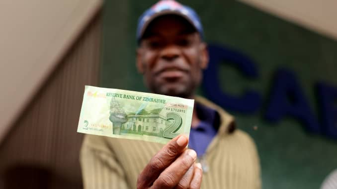 Getty premium: Zimbabwe bond note 161128