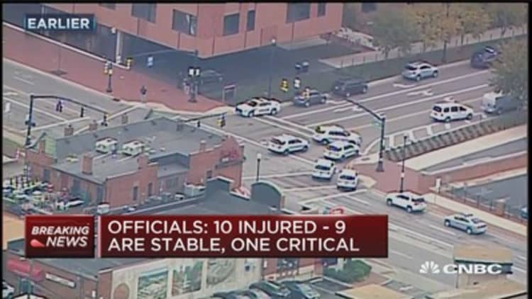 One suspect dead in OSU incident; 10 others injured