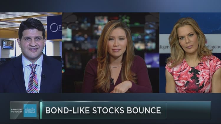 Market mystery: Bond-like stocks outperform bonds