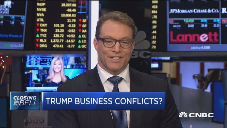 3-point solution to Trump's business conflicts?