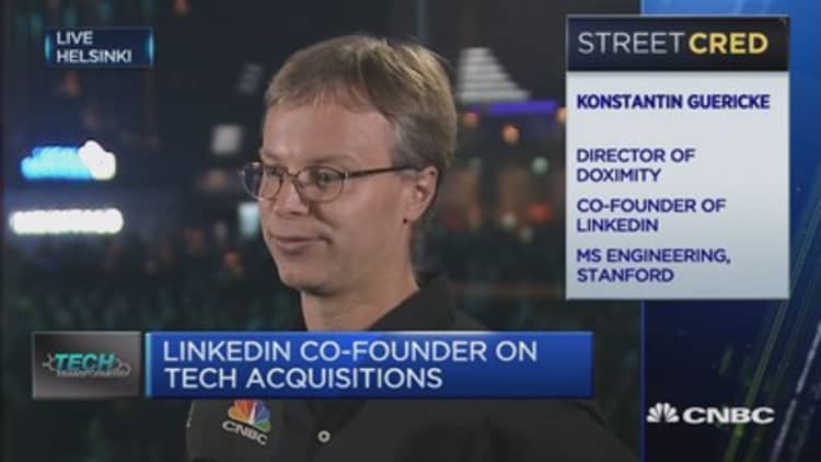 Certainly had acquisition interest in LinkedIn pre-Microsoft: Co-founder 