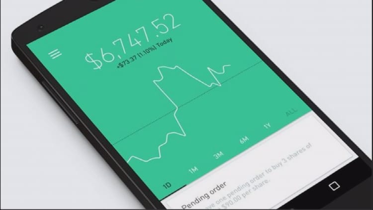 This app aims to get millennials to invest, and it seems to be working