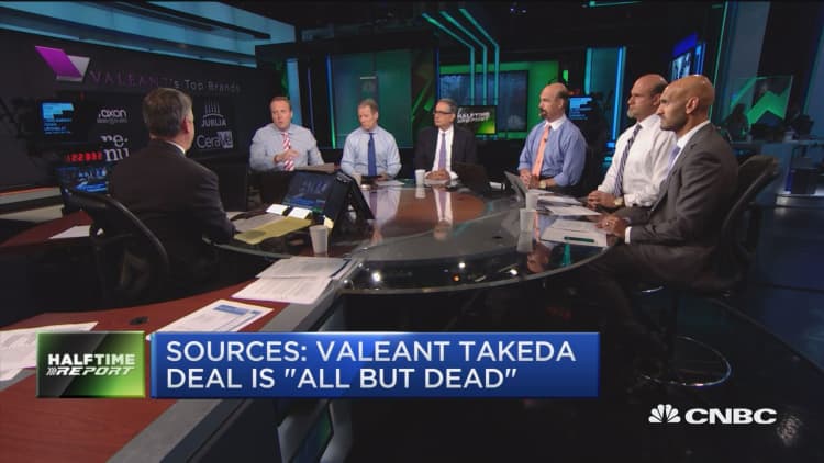 Sources: Valeant-Takeda deal is 'all but dead'