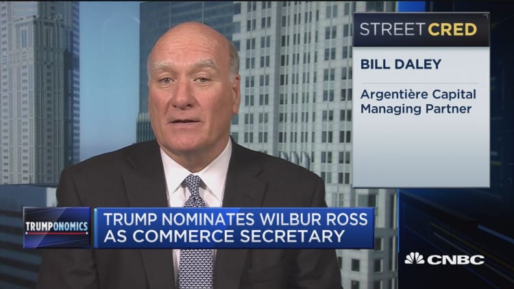 Daley: Wilbur Ross a good choice for Commerce