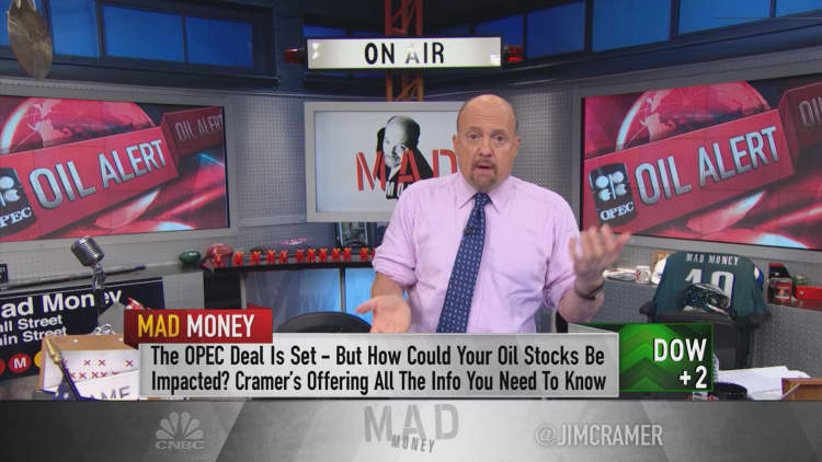 Cramer explains how OPEC just ‘engineered the short-squeeze of a lifetime’