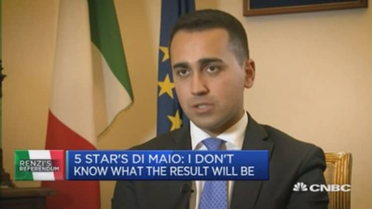 Renzi is absolutely unreliable: 5 Star’s Di Maio