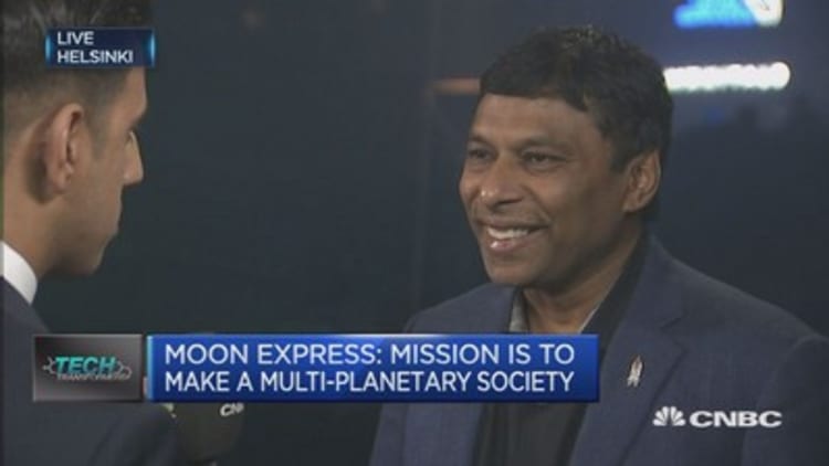 Moon is first training ground to getting to Mars: Founder