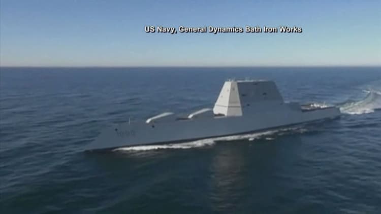 Future of Navy's USS Zumwalt ship in limbo
