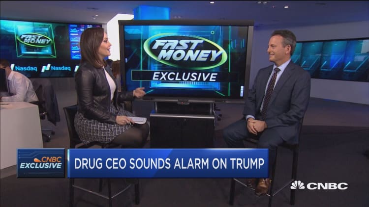Allergan CEO: We're in era of populism & drug industry is unpopular