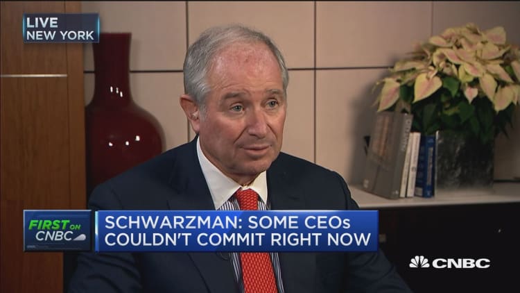Schwarzman: Trump picks people he's comfortable with