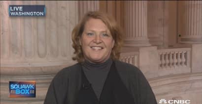 Sen. Heitkamp: Dems stand for investment in people