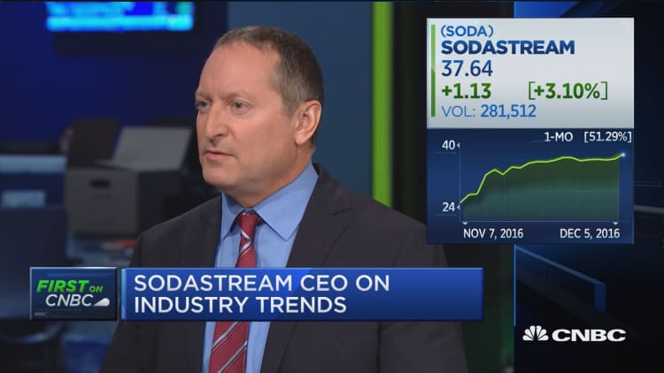 SodaStream CEO: Bottled water industry biggest marketing scam of all time