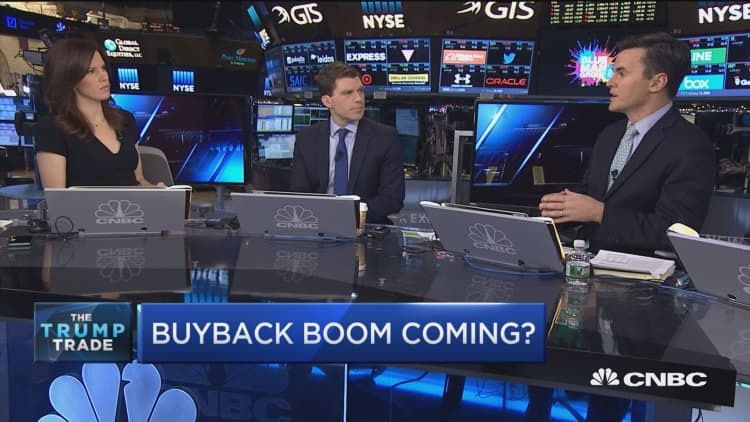 Buyback boom on the way?