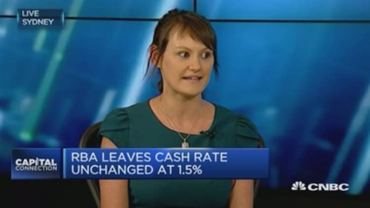 RBA to keep rates on hold through 2017: Moody's