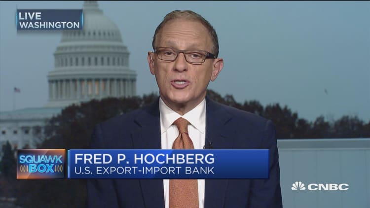Export-Import bank 'all about jobs': Fred P. Hochberg