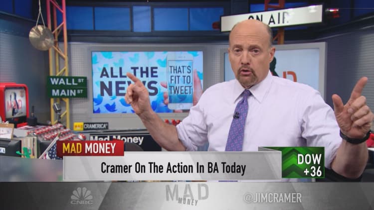 Cramer uncovers the risk that Trump's tweet on Air Force One just introduced to your portfolio