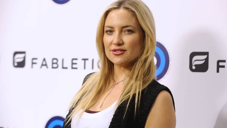 Kate Hudson speaks to CNBC about building her retail brand, Fabletics