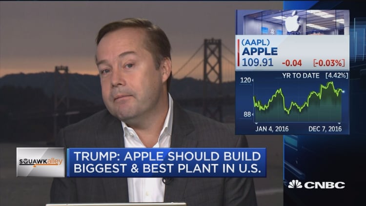 Calacanis: Tim Cook not likely to make Trump Tower pilgrimage