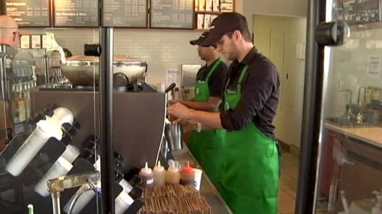 Starbucks luring millennials with $10 coffee