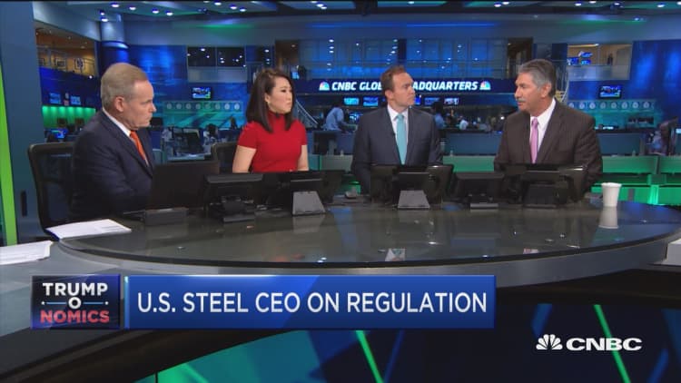 US Steel CEO: Regulation has to be done smartly